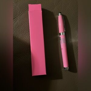 Lighted Magnifying Pink Pen with Box